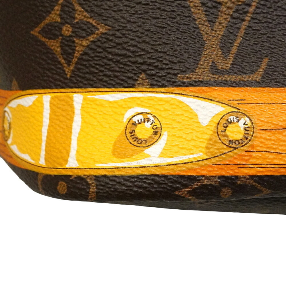 Louis Vuitton Monogram Summer Trunk Neverfull MM Tote Bag M41390 Brown Women's - Picture 12 of 13